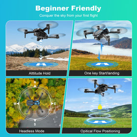 Dazlen drone waypoint fly enables custom routes for cinematic flights.
