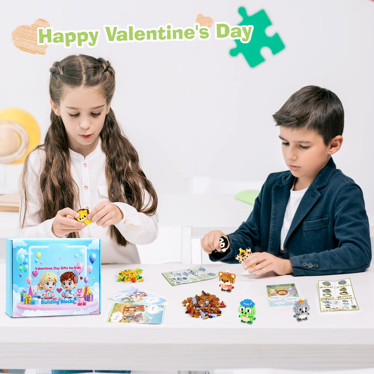 DBPBToU cat mini building blocks for imaginative play and architecture
