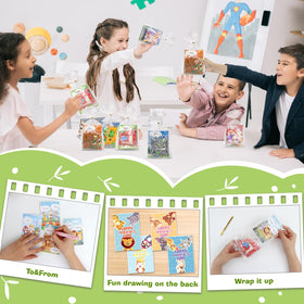 DBPBToU rabbit animal blocks set for party favors and learning fun
