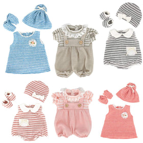 DC-BEAUTIFUL 6-set doll clothes collection offers versatile outfits for 14-18 inch dolls.