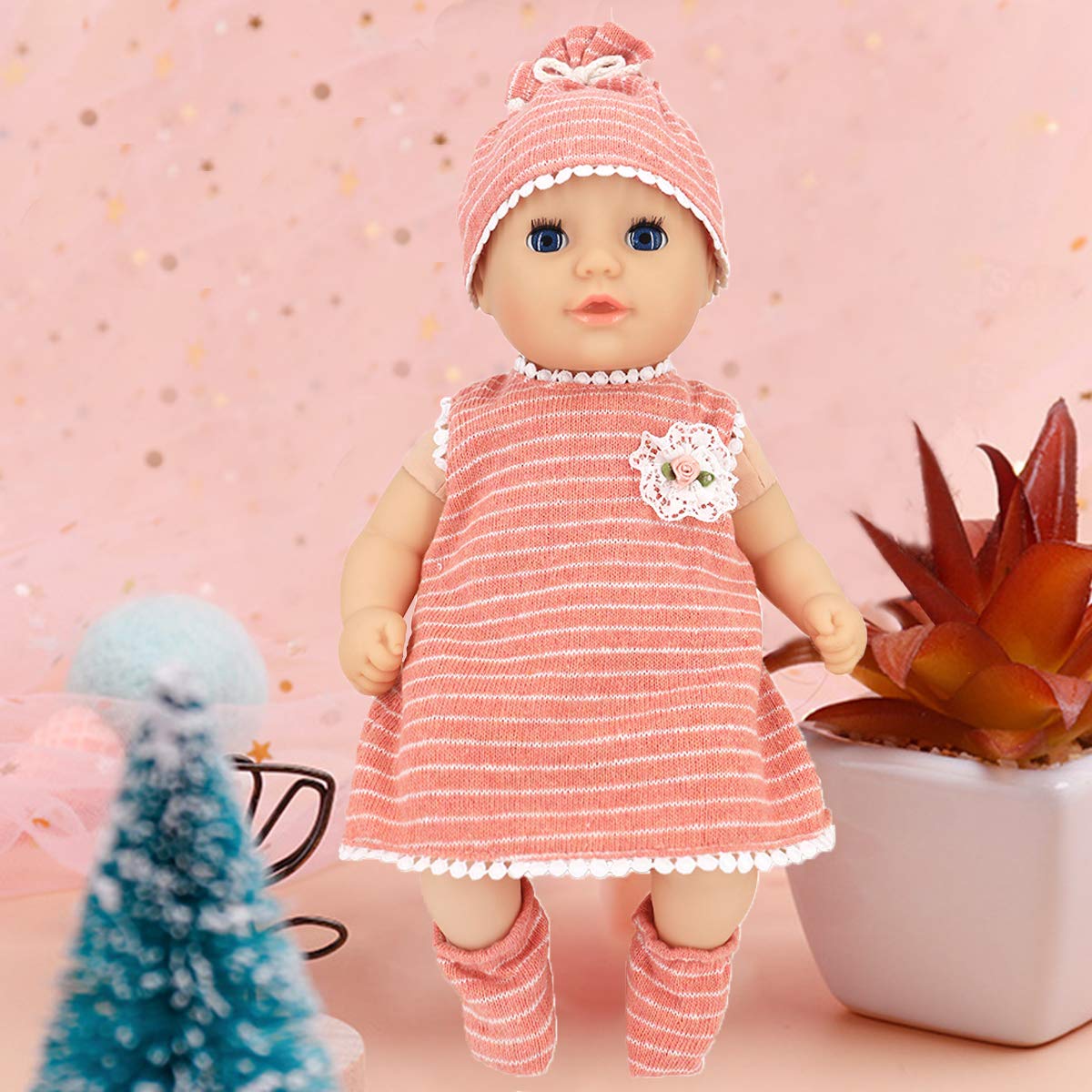 DC-BEAUTIFUL gift-ready doll clothes set makes a thoughtful surprise for kids.