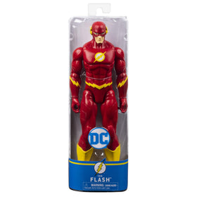 DC Comics 12-Inch The Flash action figure ideal for display on shelves.