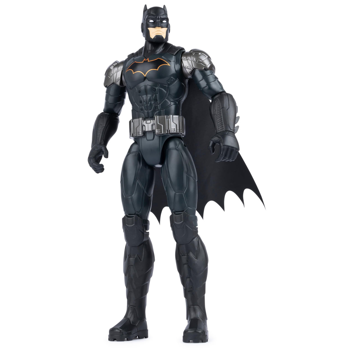 DC Comics Batman 12-inch figure displaying articulation points for versatile poses.