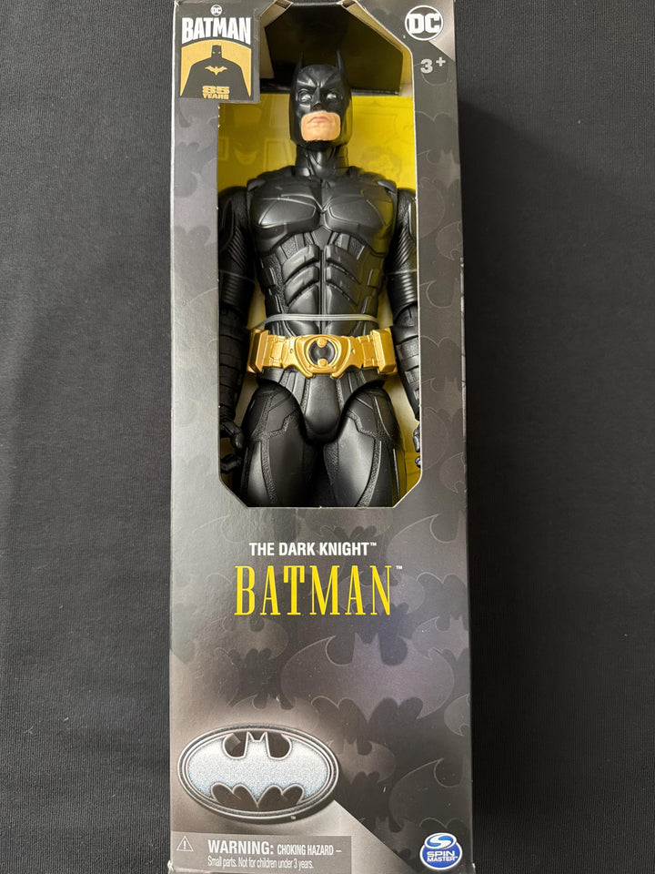 DC Comics Batman 85th Anniversary 12-inch figure with detailed armor for display and play.