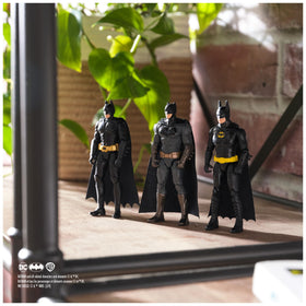 DC Comics Batman The Dark Knight figure in dynamic pose for play.