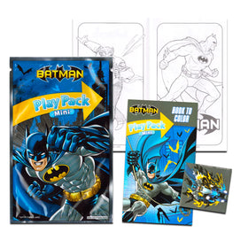 DC Comics Batman grab n go play packs with coloring pages and stickers for quick activities