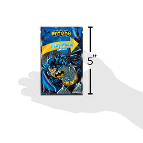 DC Comics Batman coloring book and utensils provide compact creative fun for guests