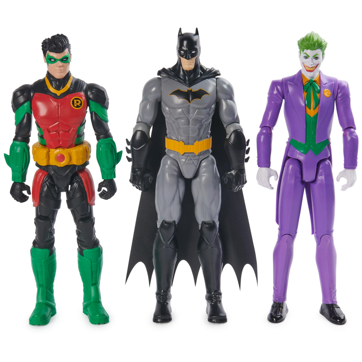 DC Comics Batman Team Up 3-Pack Batman figure invites imaginative hero play