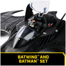 DC Comics Batwing featuring 11 points of articulation for flexible action.