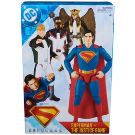 DC Comics four-pack supports collaborative play as kids team up heroes for new missions.