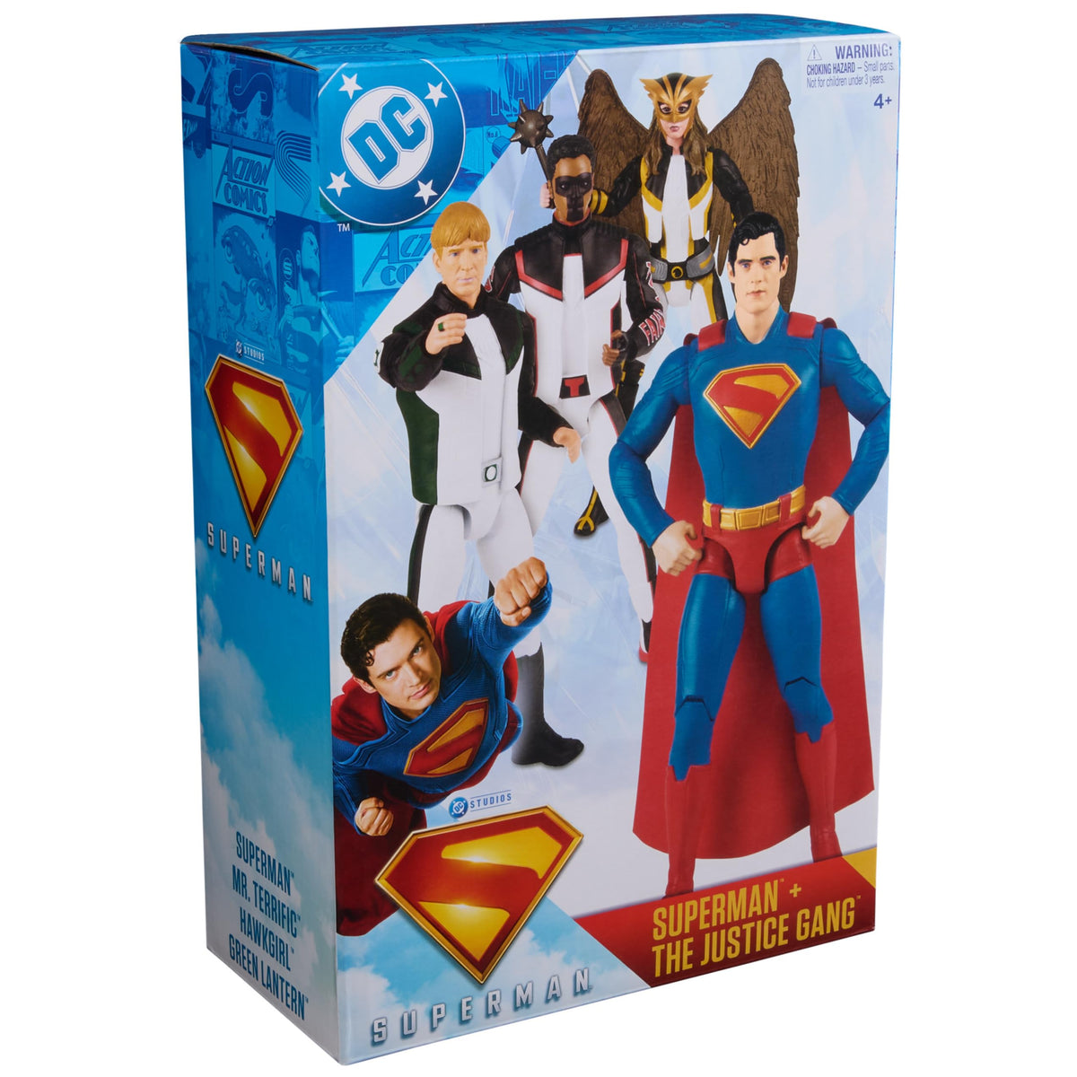 DC Comics gift-ready set pairs with other DC toys to expand a superhero world.