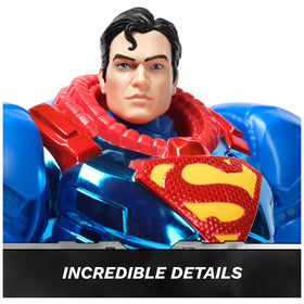 Batman Metal Force armor detail shows durable, collectible armor design.