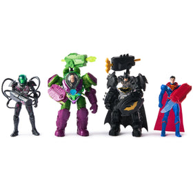 DC Comics Metal Force Brainiac armor figure ready for action