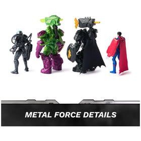 Superman in Metal Force pose ready for dynamic storytelling
