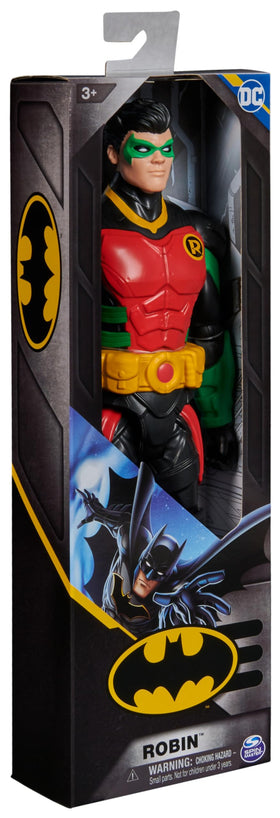 DC Comics Robin action figure 12-inch gift-ready for young superheroes and collectors.