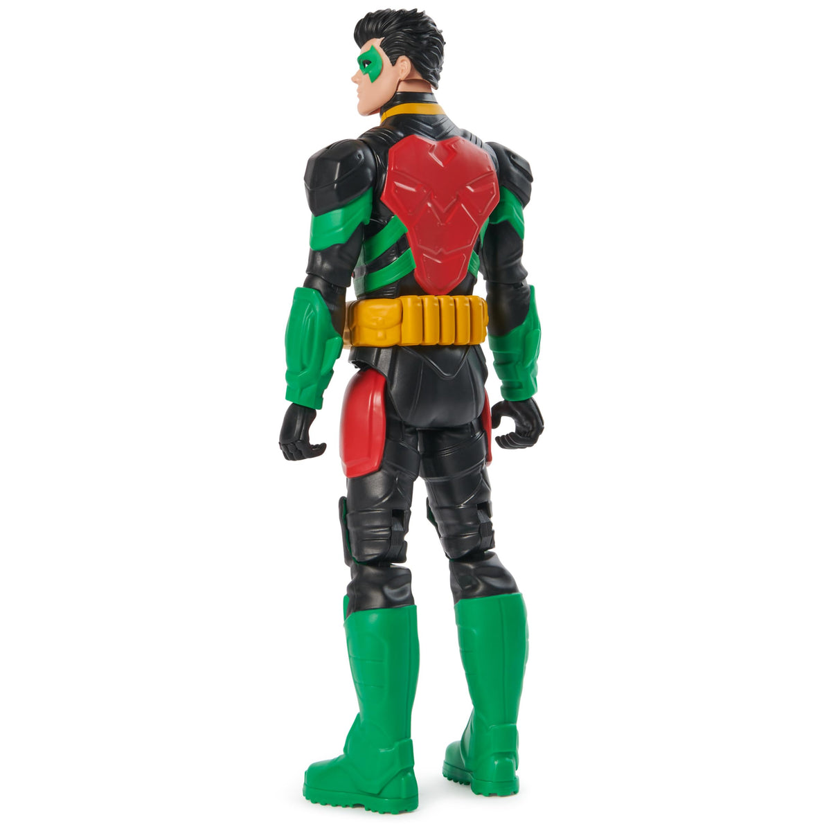 DC Comics Robin action figure 12-inch heroic standoff for classroom-friendly pretend battles.