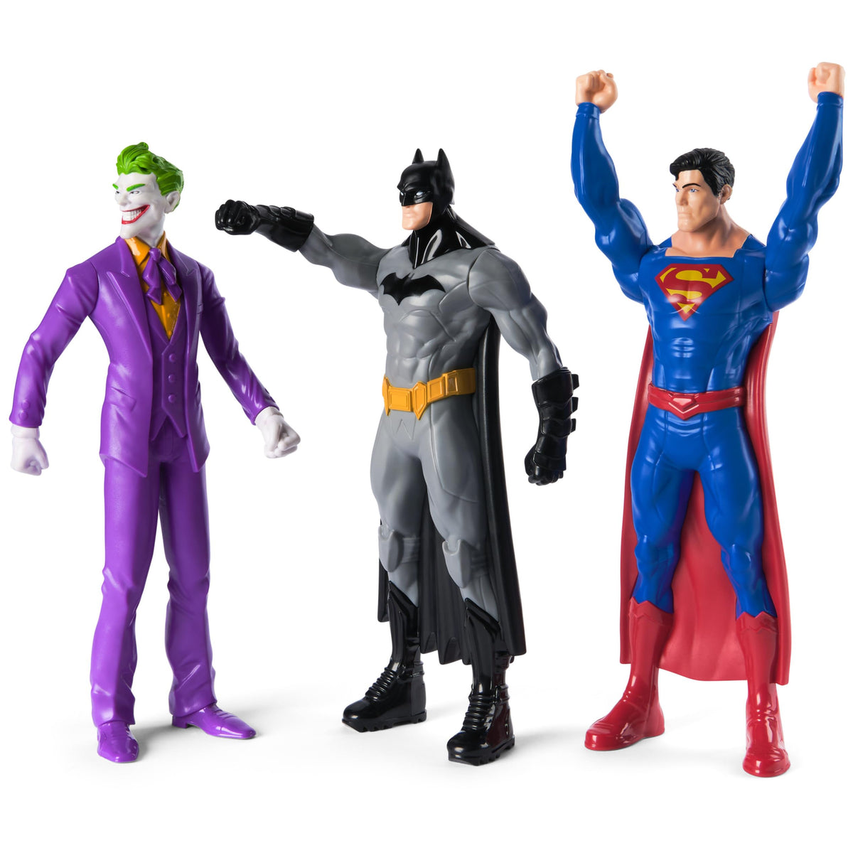 DC Comics Superman figure poised for soaring adventures and heroics.