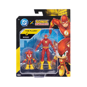 Two-figure DC X Sonic pack designed for display and storytelling