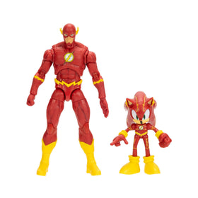 Sonic as The Flash DC X Sonic figure for dynamic display and play