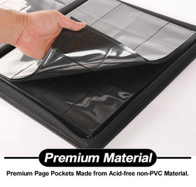 D DACCKIT Card Binder 1024-card capacity for comprehensive collection storage.