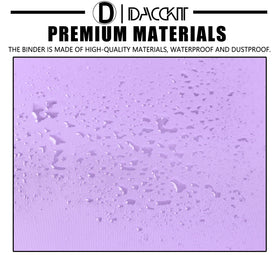 D DACCKIT durable binder designed for long-term display and storage