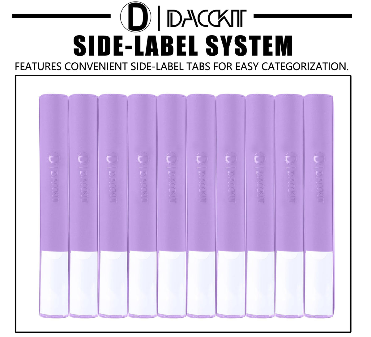 D DACCKIT padded covers add rigidity and handling comfort