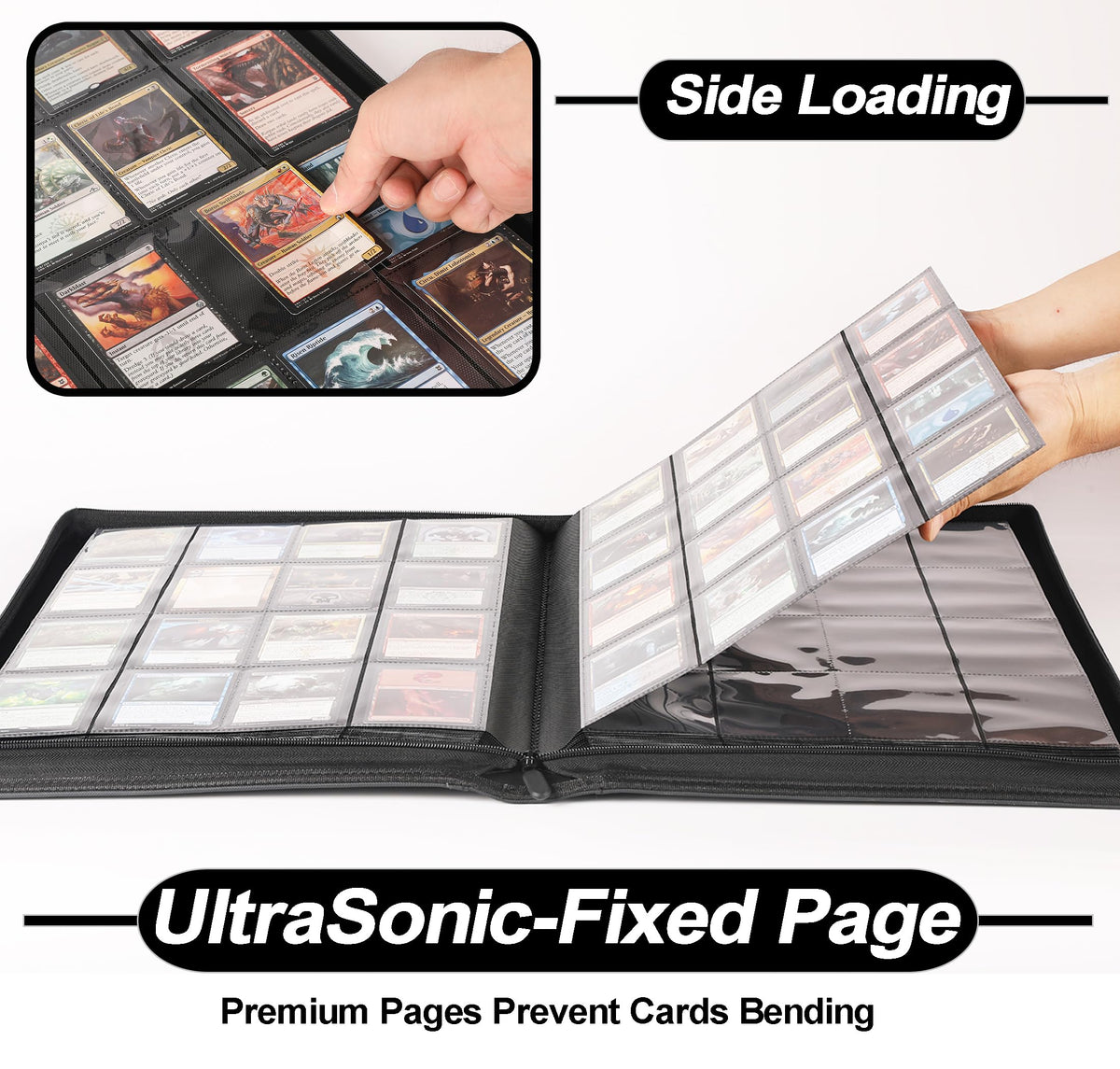 D DACCKIT Card Binder water and dust protection for long-lasting storage.
