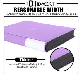 D DACCKIT zipper keeps sleeves secure during travel