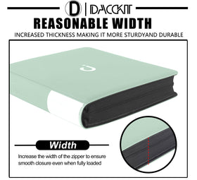 D DACCKIT archival-safe non-PVC material preserves card condition.