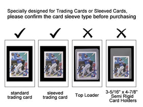 D DACCKIT interior sleeves hold standard cards securely.