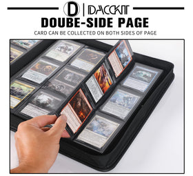 D DACCKIT ringless design protects cards from binding damage.