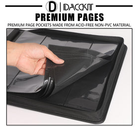 D DACCKIT binder with side labels for quick retrieval.