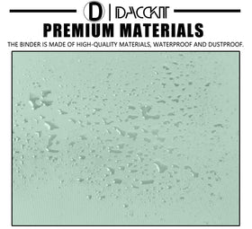 D DACCKIT travel-ready card binder for on-the-go trading.