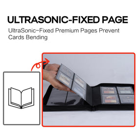 Water and dust resistant material helps protect cards during storage with D DACCKIT binder