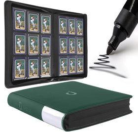 D DACCKIT top-loader binder front cover shows durable protection for your card collection.