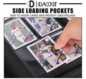 D DACCKIT water and dust resistant material protects cards.