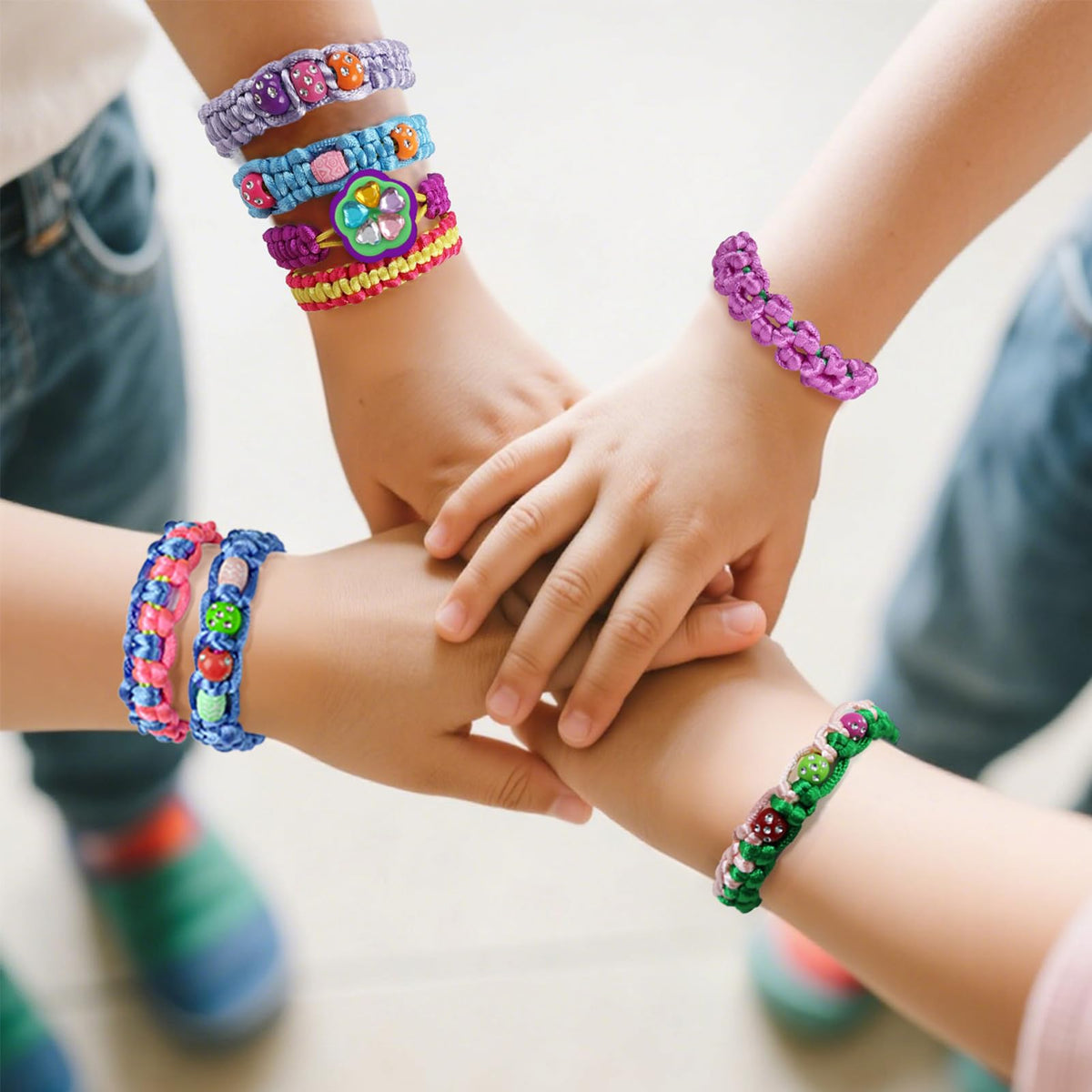 DDAI Bling Bracelet Kit charms and clasps support custom, lasting pieces