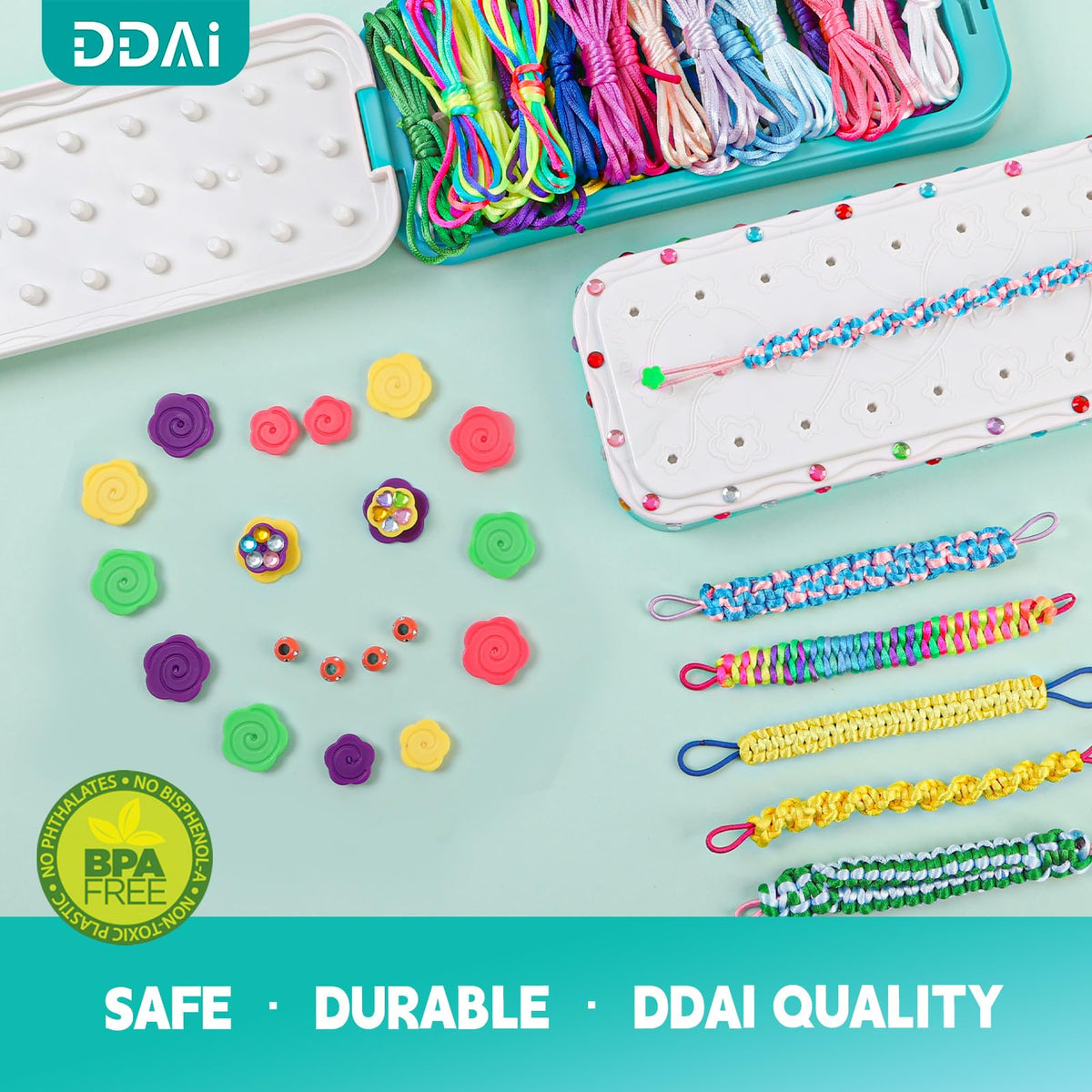 DDAI Bling Bracelet Kit finished bracelet showcase