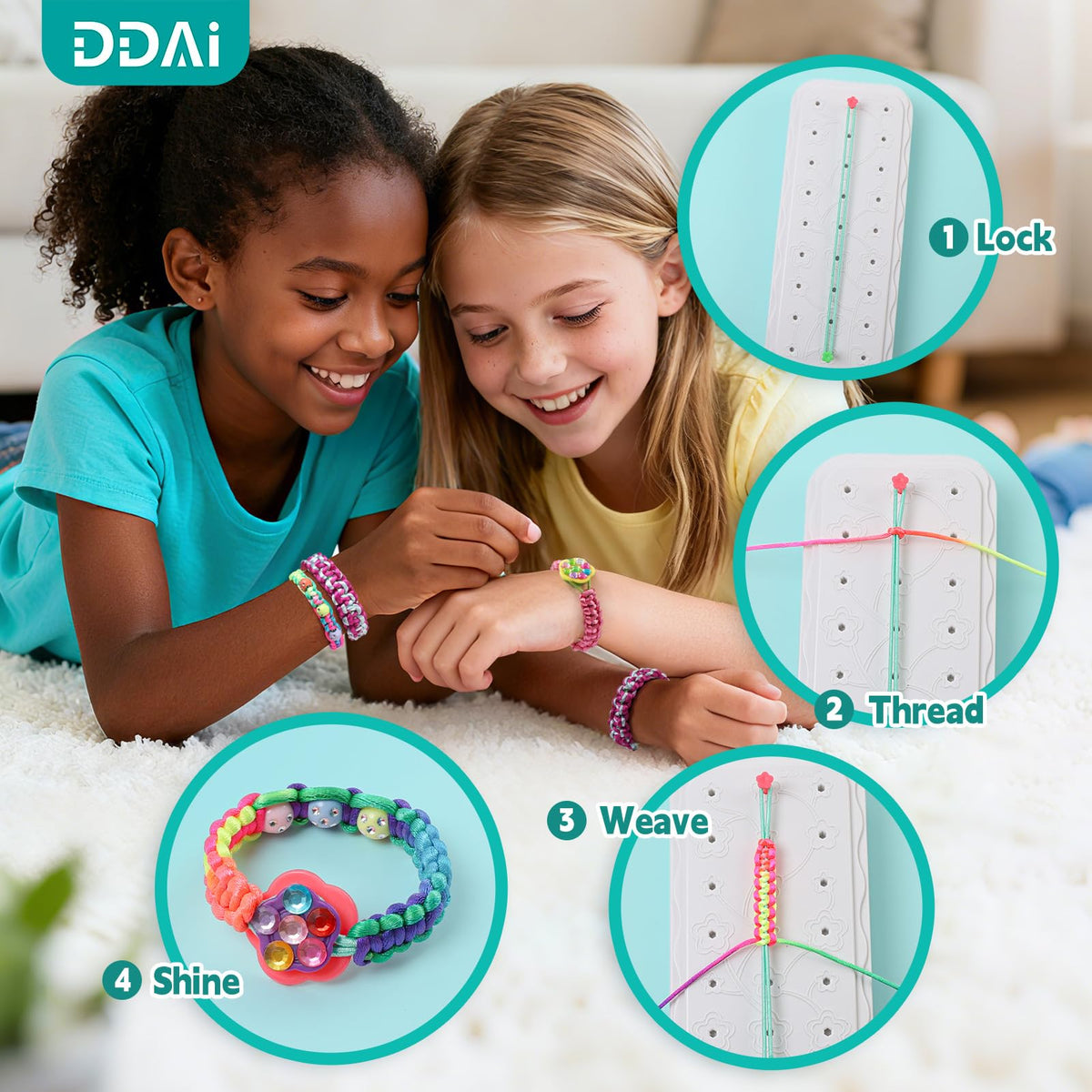DDAI Bling Bracelet Kit gift box ready for gifting