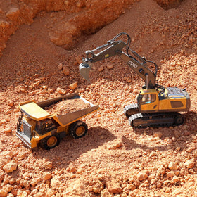 DDAI excavator assembly view for quick start setup