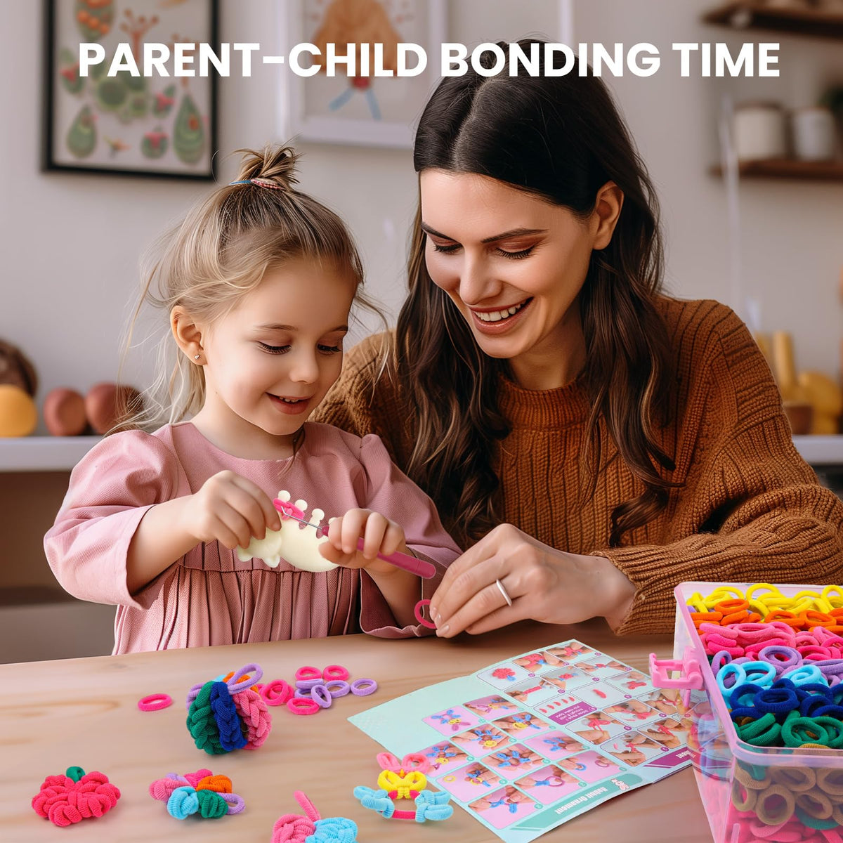 DDAI hair ties and headbands enable stylish kid-friendly crafts