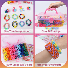 DDAI pink carry case keeps kit organized for on-the-go creativity