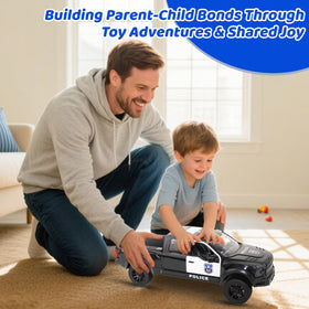 DDZOOU durable plastic toy truck withstands rough play