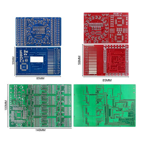 D DZRCOXI kit shows broad component variety for assembly practice