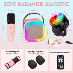 DEABOLAR gift box packaging makes a ready-to-wrap karaoke kit.