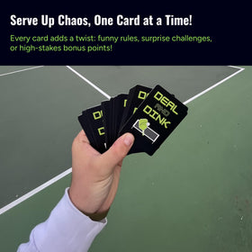 Deal and Dink easy-to-learn rules enable fast setup.