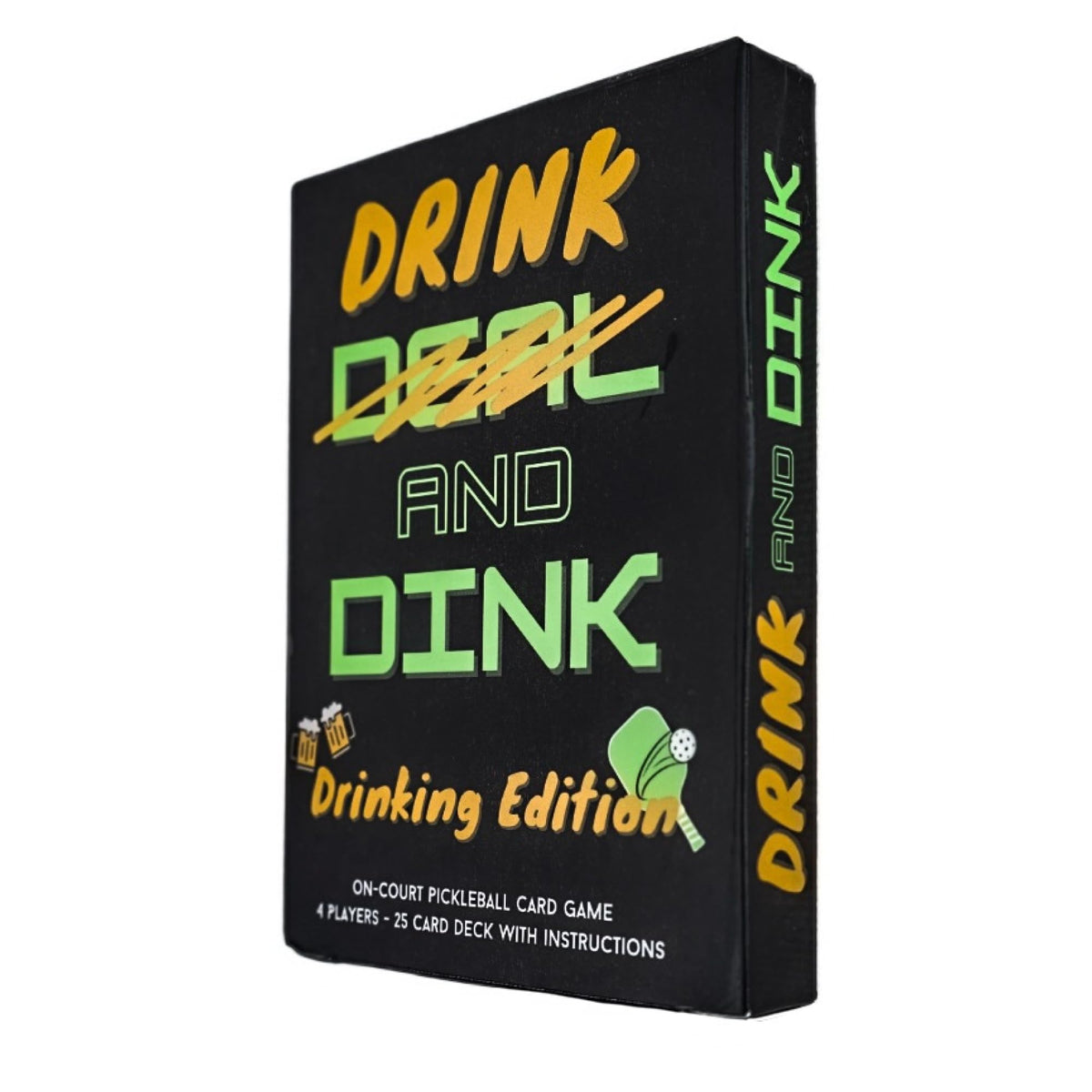 Deal and Dink deck on a court turns play into social fun