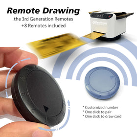 Dealtron adjustable card baffle fits standard and specialty decks.