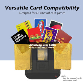 Dealtron Shadow Black eight remotes enable quick card drawing during games.