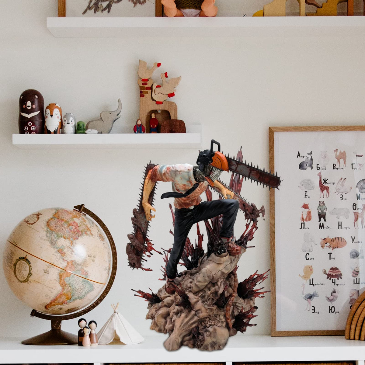 DEAMNAI Denji Figure 11in packaging-friendly design supports safe gifting